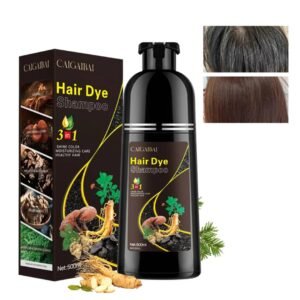 Hair Dye - Teinture De Cheveux Noir Shampooing permanent