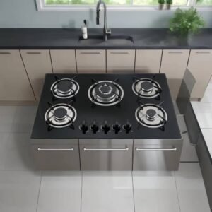 Plateau de cuisson 5 feux